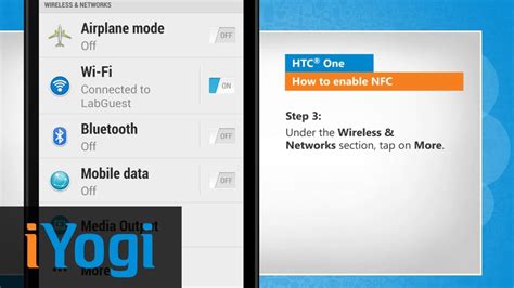 How to Turn On and Use NFC in HTC One 